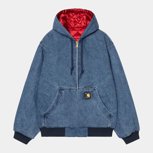 OG Hooded Active Jacket 50th Anniversary Edition Denim Stone Bleached