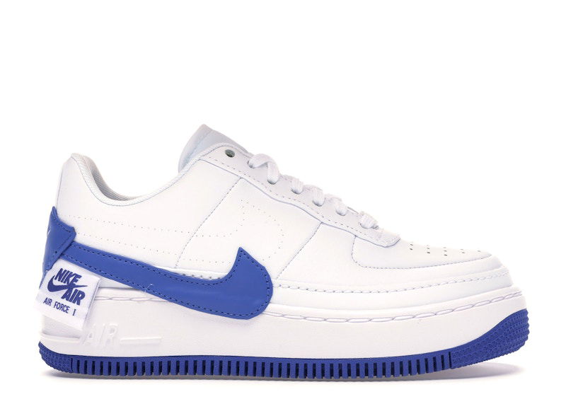 Кецове и обувки Nike Air Force 1 Jester XX White Game Royal W Бяло | AO1220-104