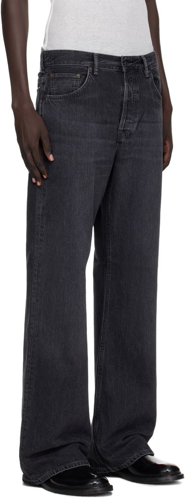 Дънки Acne Studios Loose-Fit Jeans Черно | B00363-, 4