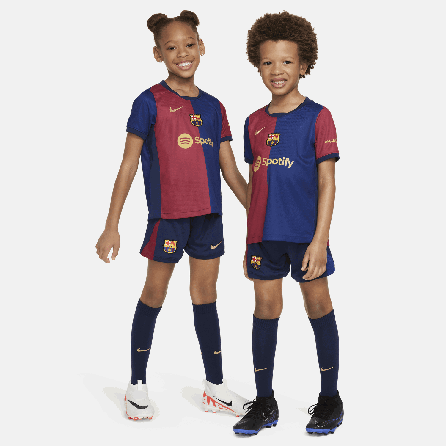 Фланелка Nike FC Barcelona Stadium 2024/25 Replica Kit Set Синьо | FN9233-456, 1