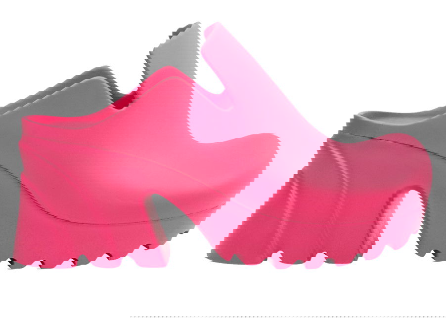 Кецове и обувки Bottega Veneta Rubber Flash Mules Розово | 667153V11T06423, 0