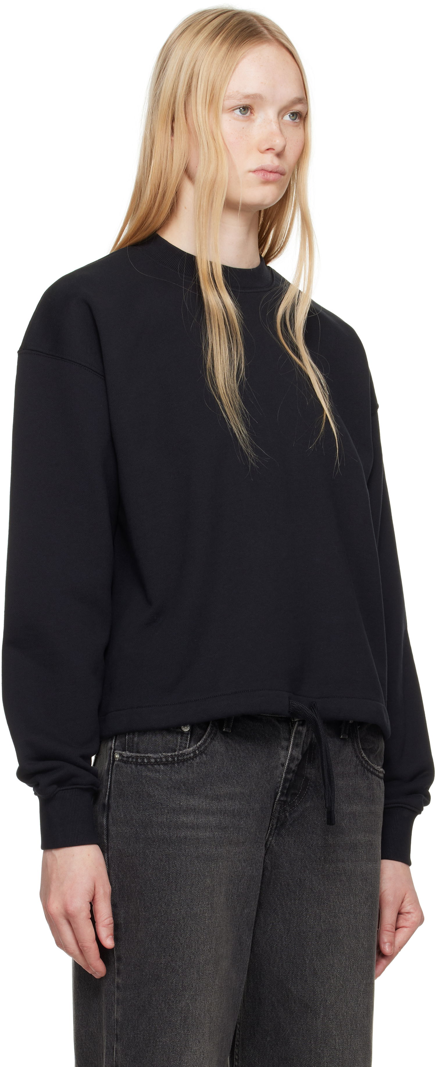 Пуловер MAISON KITSUNÉ Maison Kitsuné Baby Fox Patch Drawstring Sweatshirt Черно | OW00302KM0325, 1