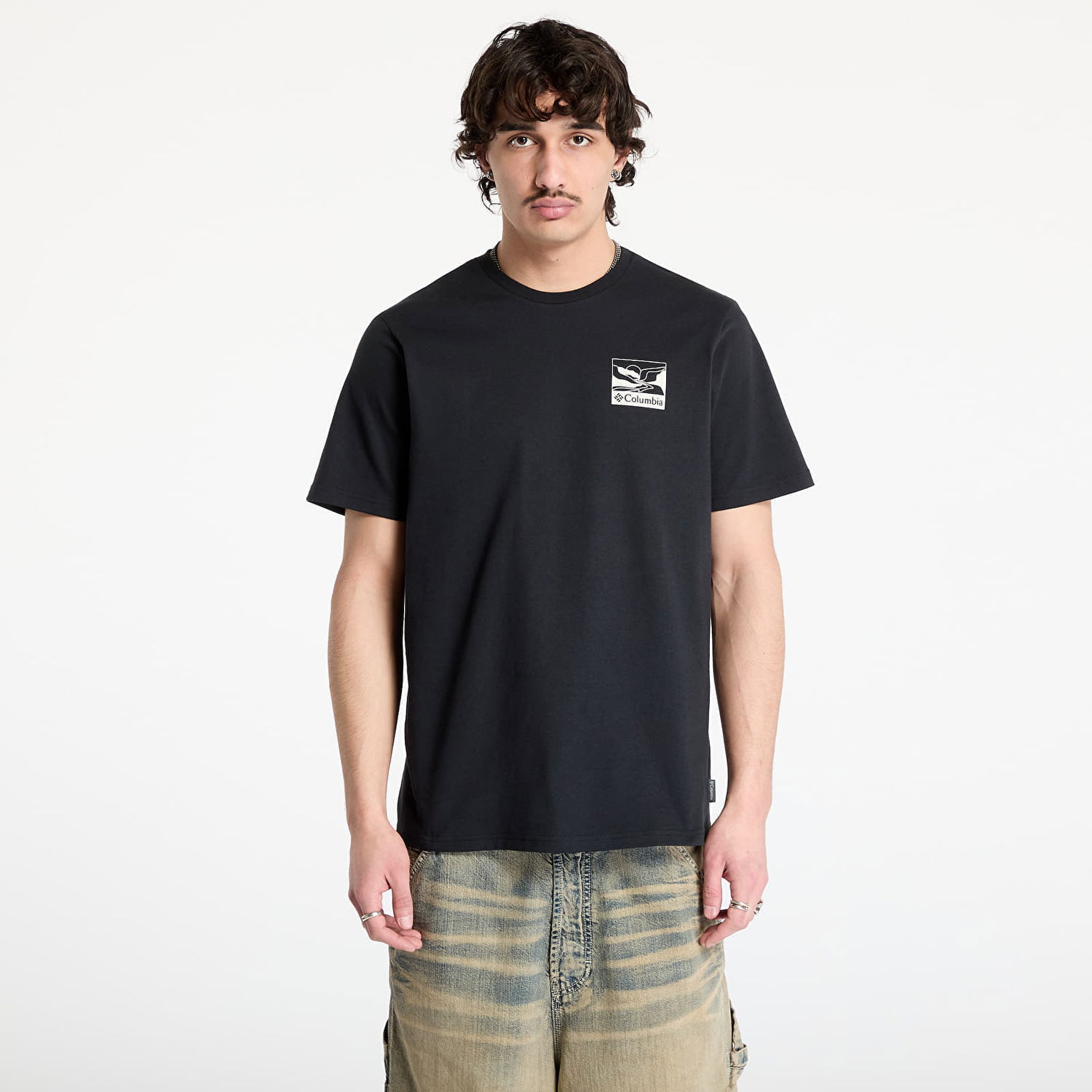 Тениска Columbia Columbia Explorers Canyon™ Back Short Sleeve Tee Черно | 2036451003, 0