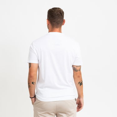 Тениска Emporio Armani EA7 T-Shirt With Logo Print Бяло | 6DPT81-PJVPZ-1100, 1
