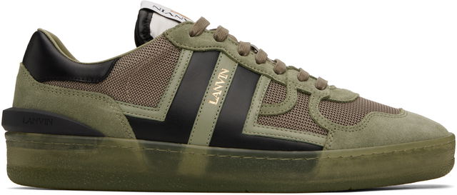 Khaki Clay Mesh Sneakers