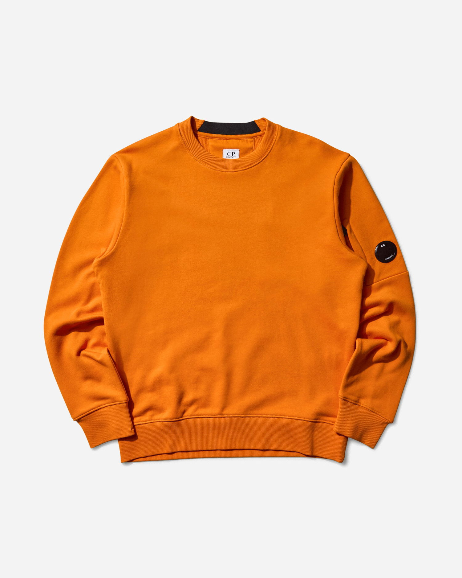 Суитчър C.P. Company Diagonal Raised Fleece Crewneck Sweatshirt Оранжево
 | 19CMSS713A-005086W 434, 1