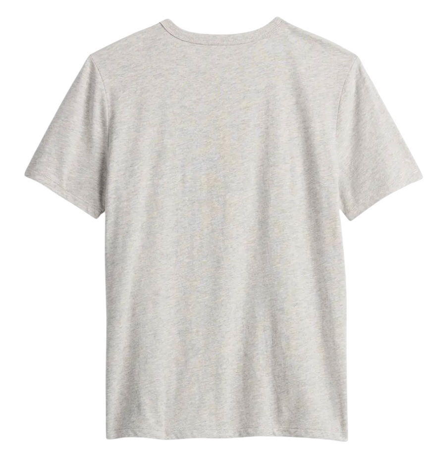 Тениска GAP T-Shirt Classic Logo Bandana Print Сиво | 768087-00, 1