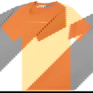 Тениска Stone Island Micro Graphics Three T-Shirt "Sienna" Оранжево
 | 78152NS83-V0073, 0