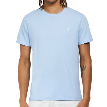 Тениска Polo by Ralph Lauren Custom Slim Fit Jersey Crewneck T-Shirt Синьо | 710671438252, 2