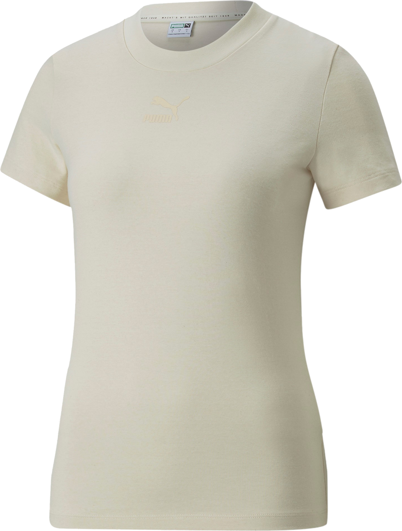 Тениска Puma Classics Slim T-Shirt Бежово | 535610-099