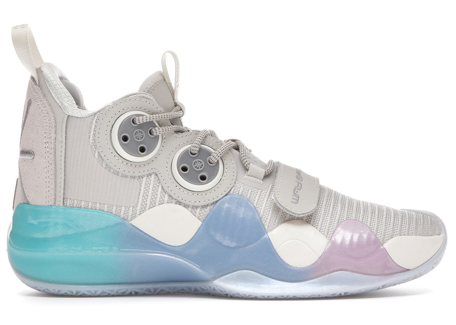 Кецове и обувки Li-Ning Way Of Wade 8 Cotton Candy Сиво | ABAP113-9, 0