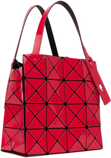 Голяма пазарска чанта BAO BAO ISSEY MIYAKE Carat Large Geometric Tote Bag Червено | BB46AG611, 1