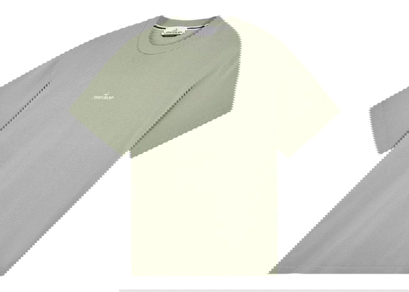 Тениска Stone Island Short Sleeve Camo One T-Shirt Pistachio Сиво | 80152RCE6 - V0051, 0