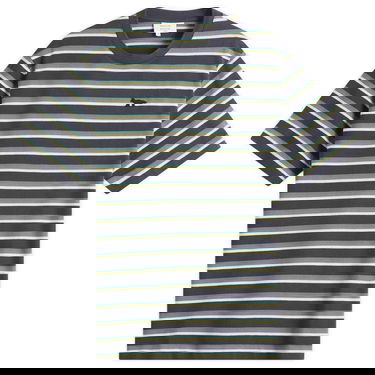 Тениска MAISON KITSUNÉ Maison Kitsuné Profile Fox Patch Striped Comfort T-Shirt Тъмно синьо | OM00103KJ7010-0288, 1