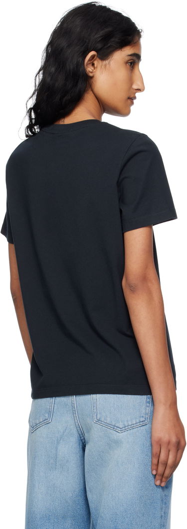Тениска MAISON KITSUNÉ Maison Kitsuné Double Fox Head T-Shirt Черно | OW011CFKJ0008, 2