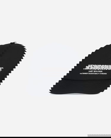 Шапка с козирка Neighborhood Mesh Cap Черно | 251YGNH-HT06 BK, 0