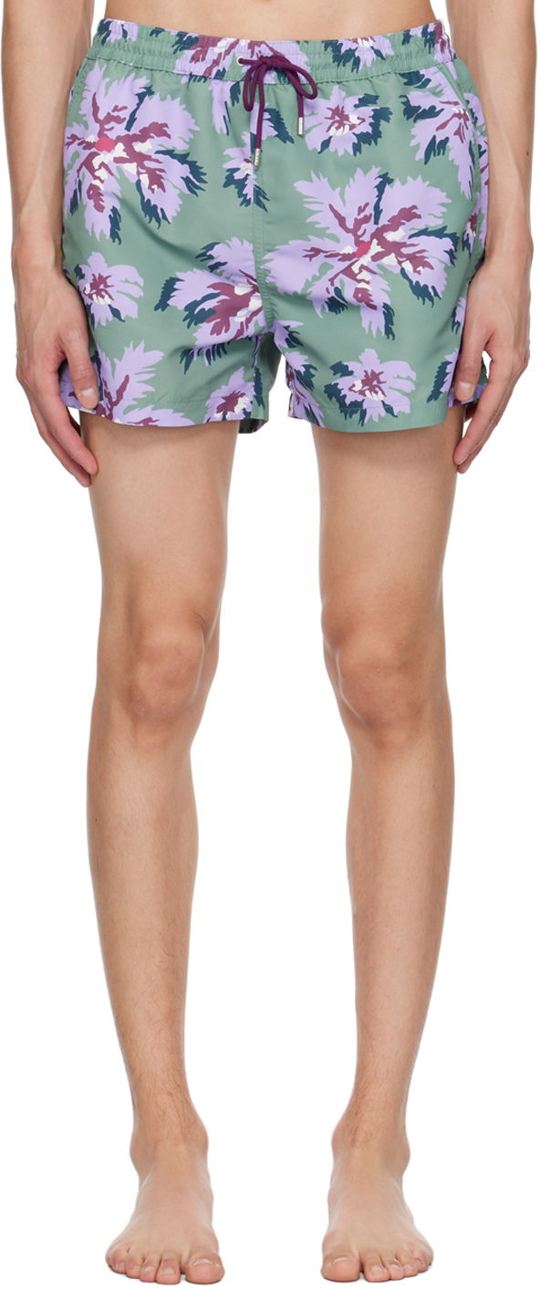 Бански Paul Smith Paul Smith Palmera Swim Shorts Зелено | M1A-239B-M41479-63, 0