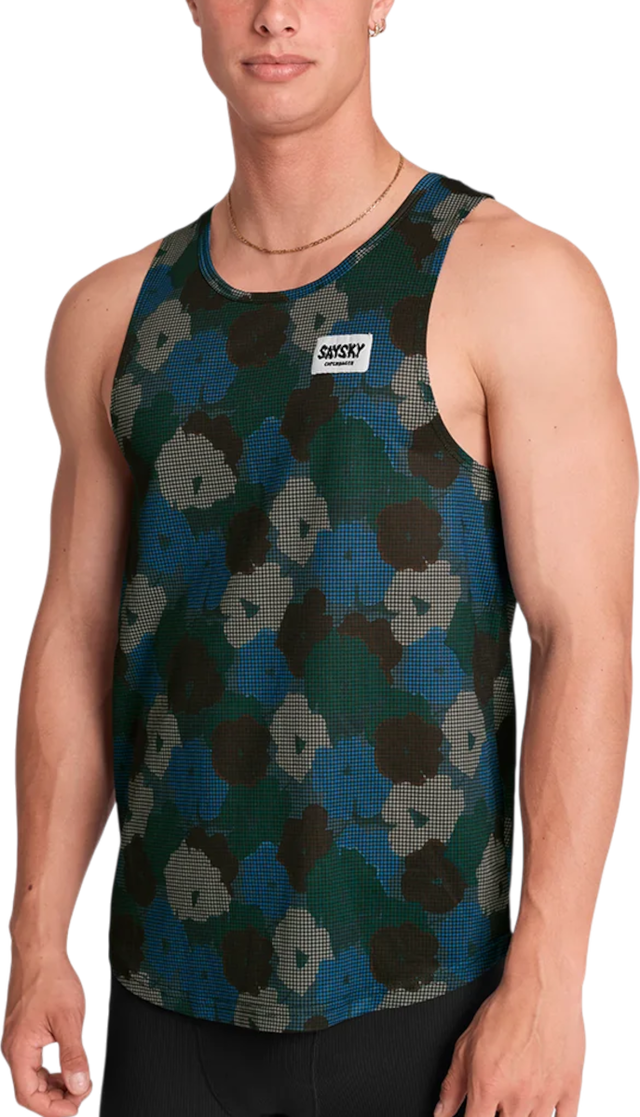 Flower Combat Pattern Singlet