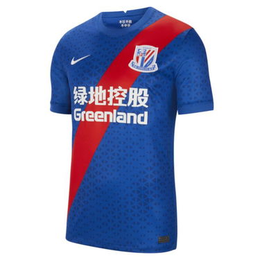 Фланелка Nike Shanghai Greenland Shenhua F.C. 2020/21 Stadium Home Football Shirt Синьо | CT6189-486, 2