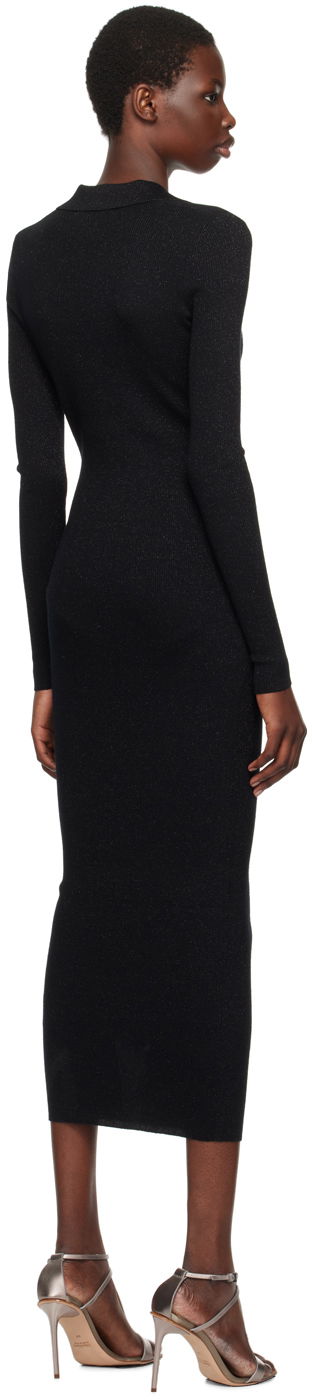 Pокля Max Mara Max Mara Frais Midi Dress Черно | 2421326042600 MM12159, 2