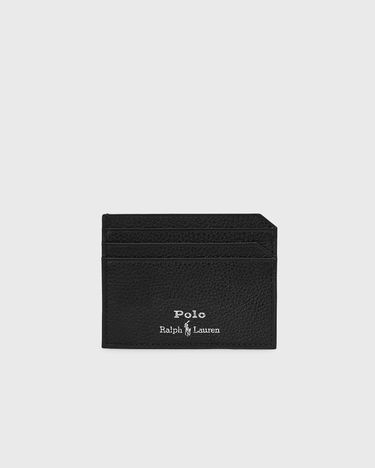 Портфейл Polo by Ralph Lauren Polo Ralph Lauren Leather Card Case Черно | 405963226001, 2