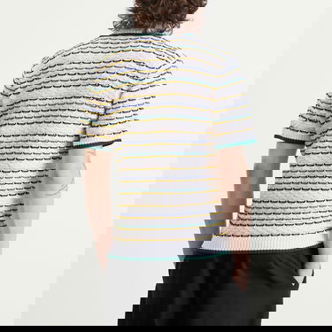 Поло тениска Casablanca Wavy Pattern Tuck Stitch Polo Shirt Многоцветен | M-SP26-KW-1260-01, 3