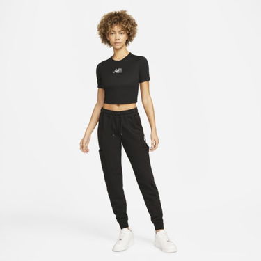 Съкратен топ Nike Air Cropped Top Черно | DN5852-010, 2
