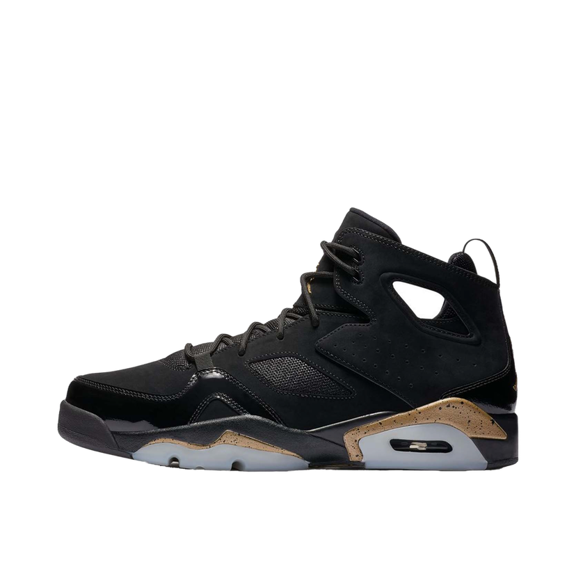 Кецове и обувки Jordan Flight Club 91 Black Metallic Gold 2018 Черно | 555475-031