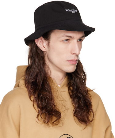 Шапка We11done Washed Bucket Hat Черно | WD-AH3-22-420-U-BK, 1
