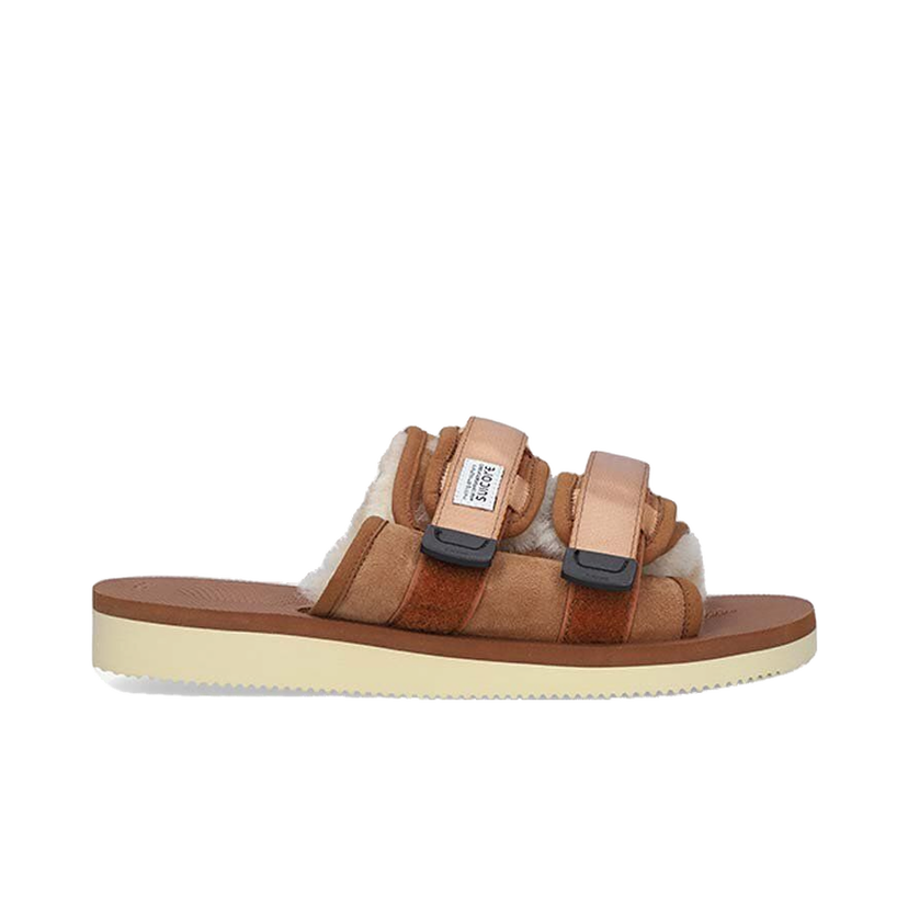 Кецове и обувки SUICOKE Rubber Sole MOTO-M2AB Slides Кафяво | MOTO.M2AB.BROWN