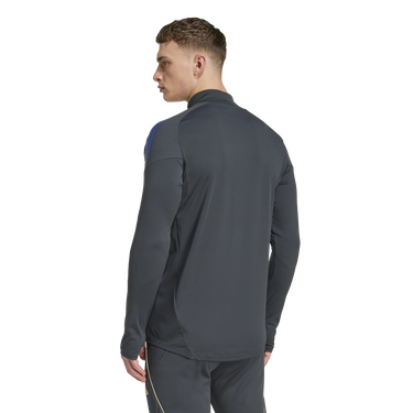Суитчър adidas Performance Olympique Lyon Tiro 25 Competition Training 1/4 Zip Top Сиво | JL7747, 2