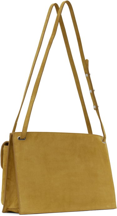 Чанта през рамо BY FAR BY FAR Billy Suede Shoulder Bag Жълто | MWBSB024KL007BR052PL, 2