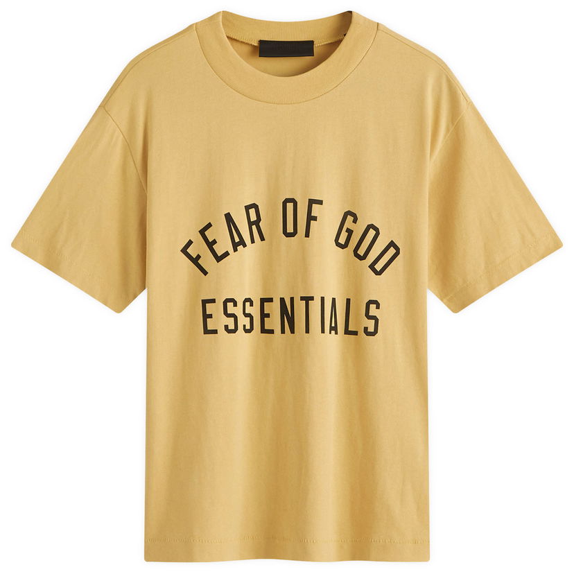 Тениска Fear of God Essentials Tri-Blend Crewneck T-Shirt Жълто | 125BT245443FW-28202874