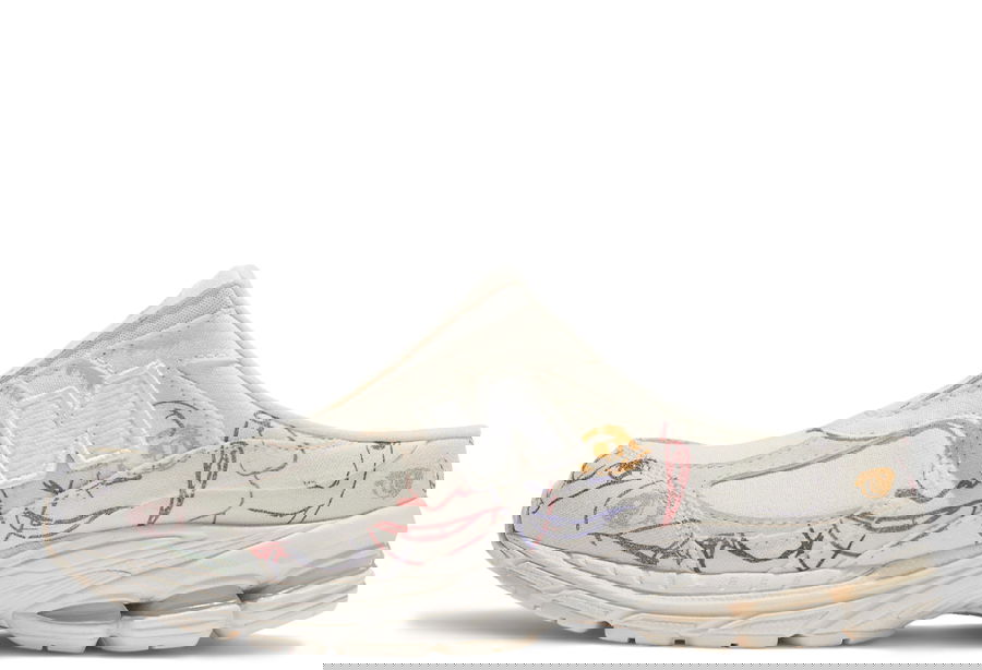 Кецове и обувки New Balance Bryant Giles x 2002 Mule "Angora" Бяло | M2002RM1, 1