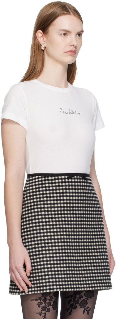 Тениска Valentino Valentino Cotton T-Shirt Бяло | 7B3MG25G9L9, 1