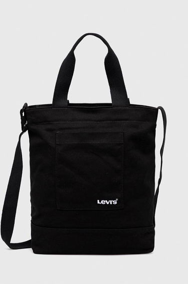 Голяма пазарска чанта Levi's ® Icon Tote Bag Черно | D7545.0001, 0
