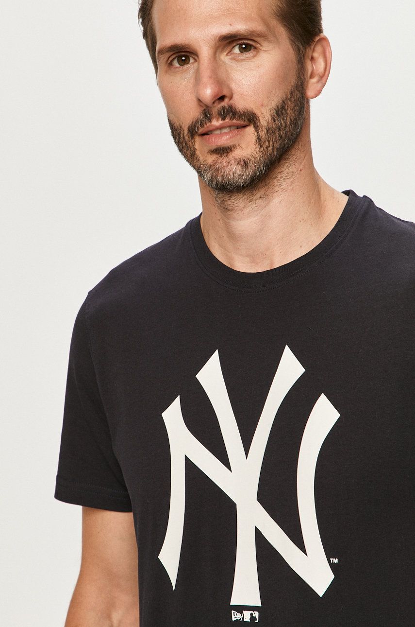 Тениска New Era Team Logo Tee New York Yankees Черно | 11204000, 0