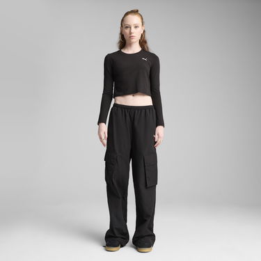 Карго панталони Puma WARDROBE ESS Cargo Track Pants Черно | 629756_01, 6