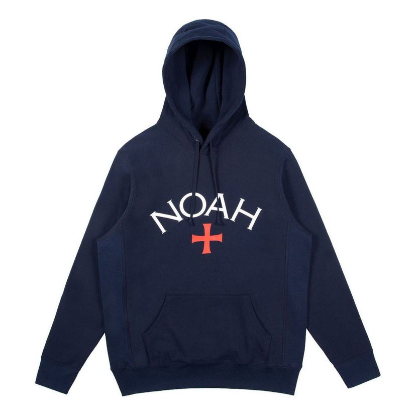 Суитчър Noah NOAH Core Logo Men's Hoodie Тъмно синьо | NOAH-SS18-016