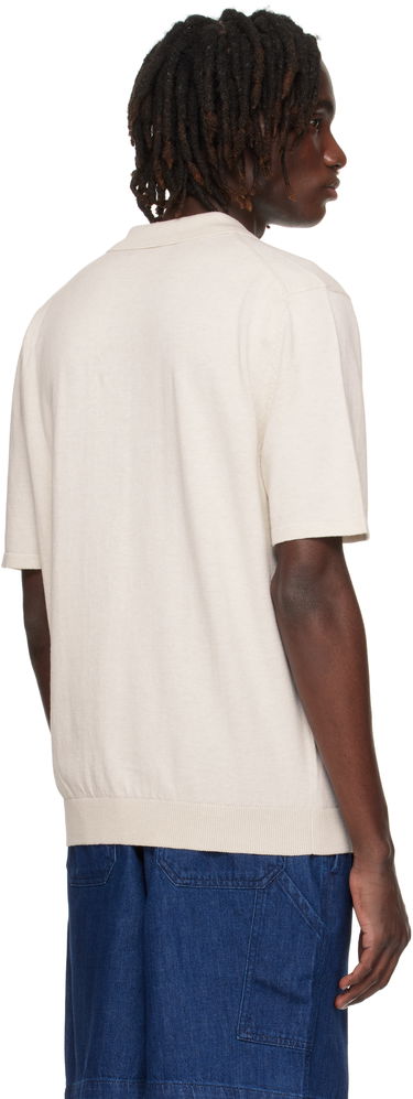 Поло тениска A.P.C. A.P.C. Octave Knit Polo Бежово | COGDK-H23415, 2