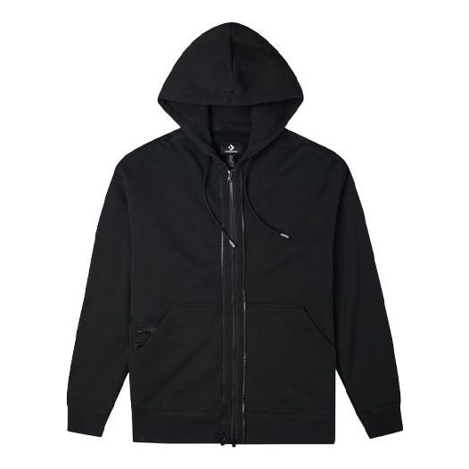 Суитчър Converse Converse Full-Zip Hoodie Черно | 10022002-A01, 0