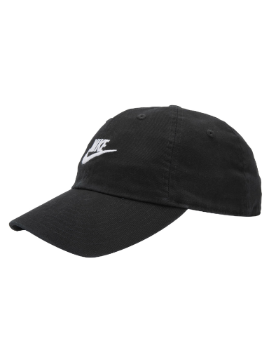 Шапка с козирка Nike Futura Washed Club Cap Black Черно | FB5368-011