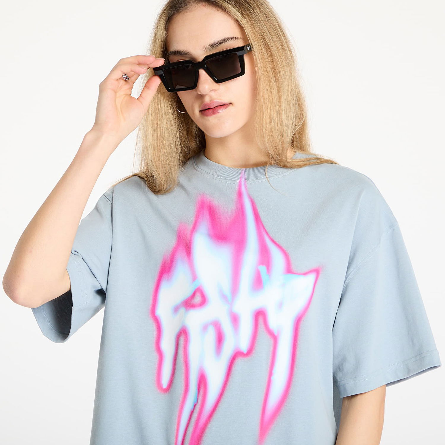 Тениска Footshop FTSHP Walking Art II T-Shirt Синьо | FTSHP_482, 1