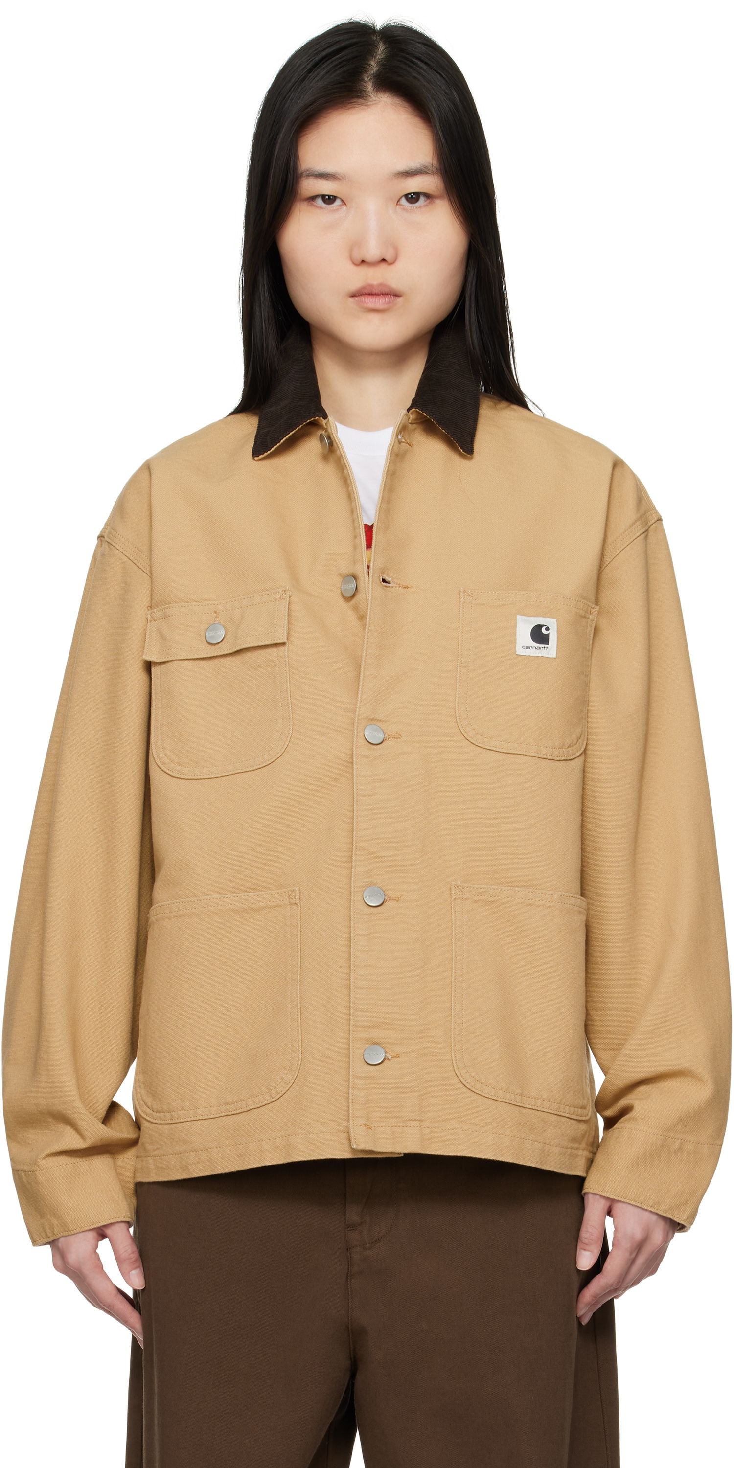 Яке Carhartt WIP Work In Progress OG Michigan Chore Coat Бежово | I031570 2N202, 0