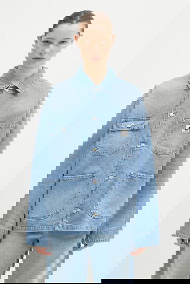 Яке Carhartt WIP OG Michigan Coat Transitional Denim Jacket Синьо | I031923.01ZO, 0