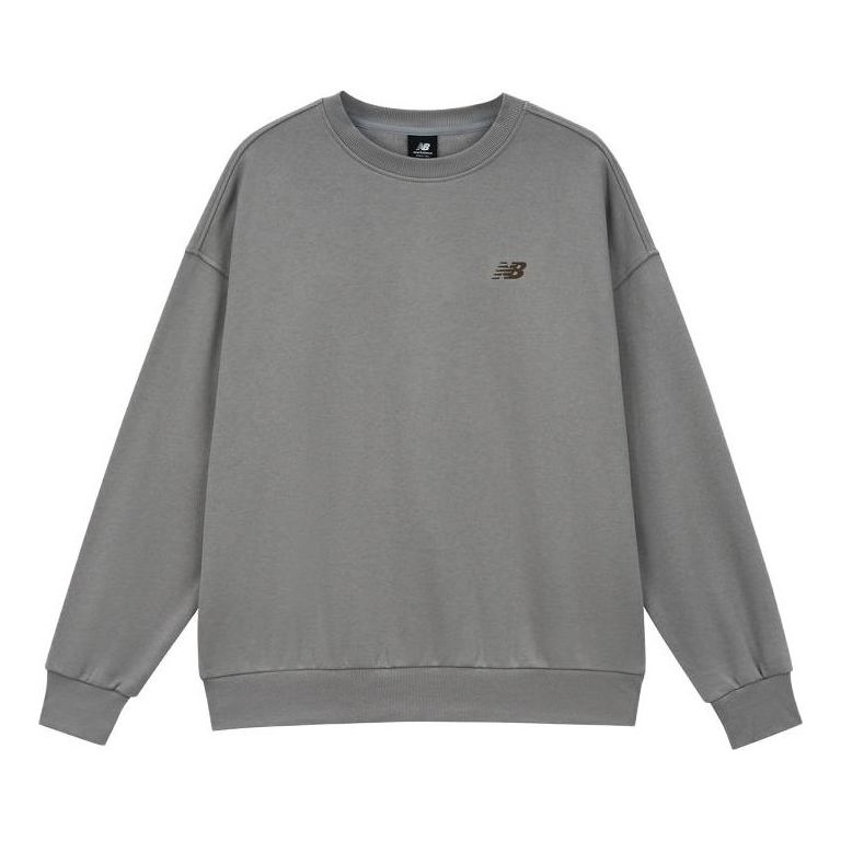 Пуловер New Balance Casual Pullover Sweatshirt Сиво | AMT33344-TAG, 0
