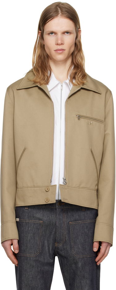 Яке Courrèges Courrèges Zipped Jacket Бежово | 125CBL251PL0178, 0