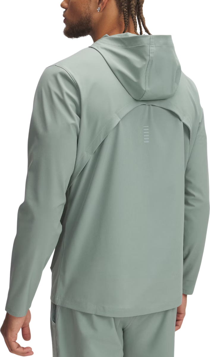 Суитчър Under Armour OutRun the STORM Hooded Jacket Зелено | 1376794-348, 1