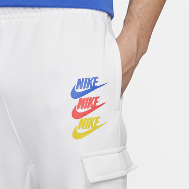 Карго панталони Nike Sportswear Standard Issue Cargo Бяло | FB1257-100, 3