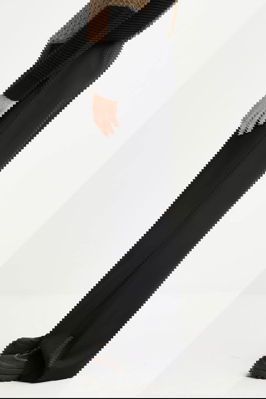 Панталони Maison Margiela MM6 Maison Margiela Wide Leg Trousers Черно | SH0KA0054.M35433.900, 1